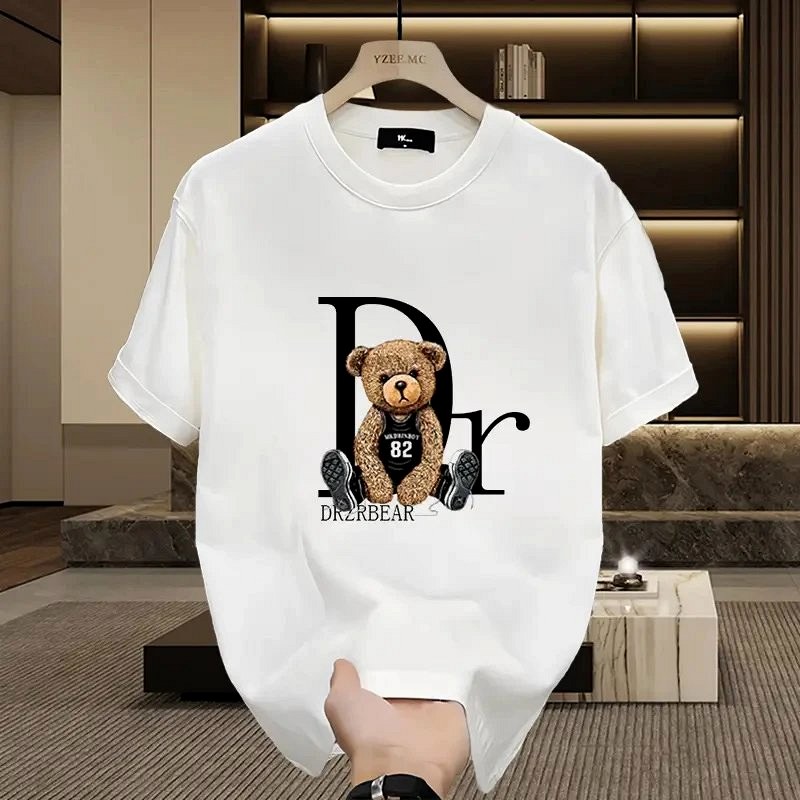 Dior Bear Graphic White T-Shirt Review: A Loose Cotton Crewneck Put to the Test