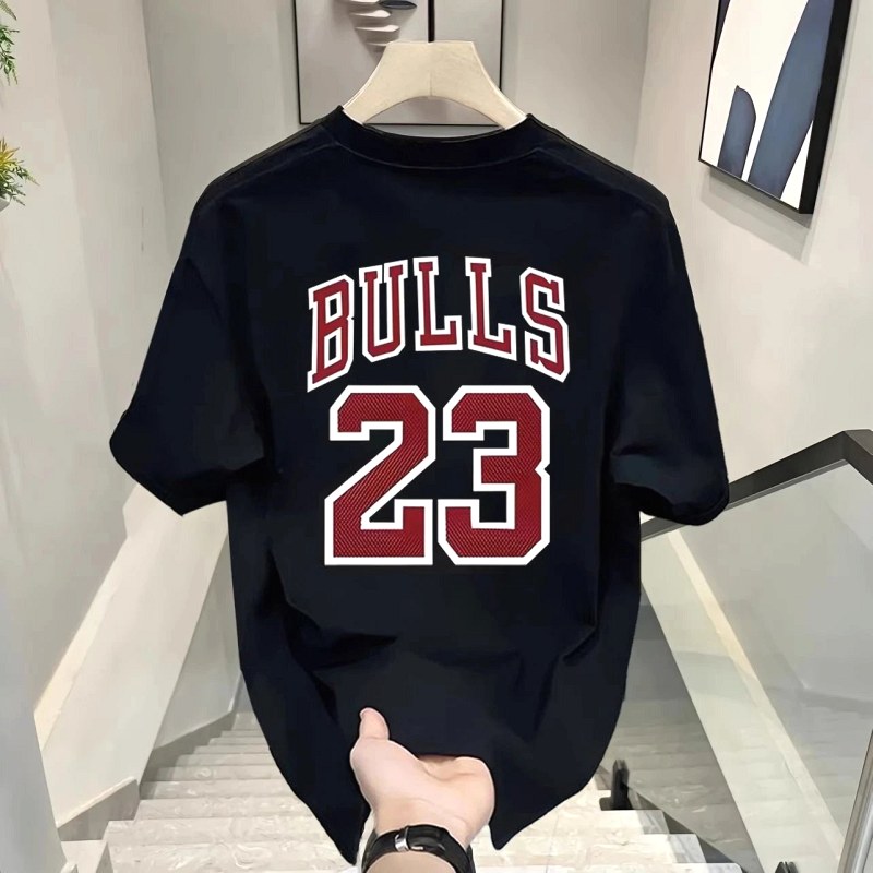 NBA Black T-Shirt in Casual Streetwear Style Review: A $5 Cotton Graphic Tee, Tested